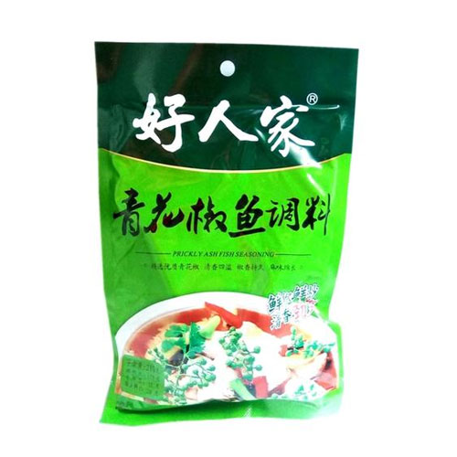好人家青花椒魚調(diào)料210克-配送
